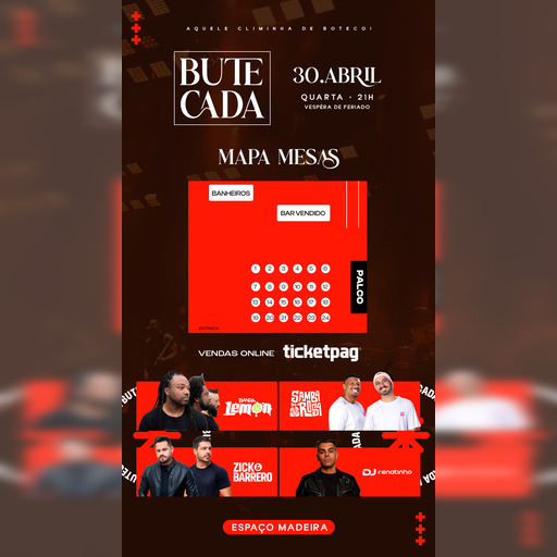 Mapa do evento
