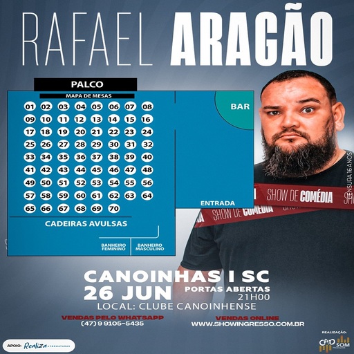 Mapa do evento