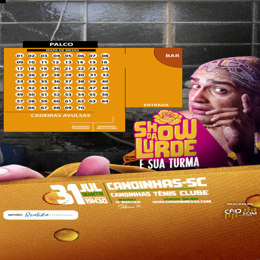 Mapa do evento