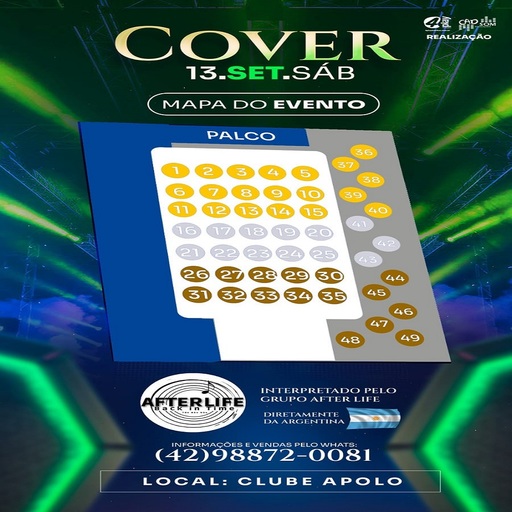 Mapa do evento