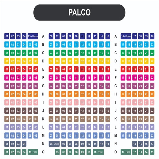 Mapa do evento