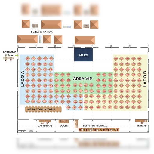 Mapa do evento